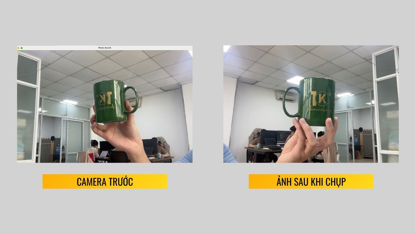 camera iPhone bị ngược