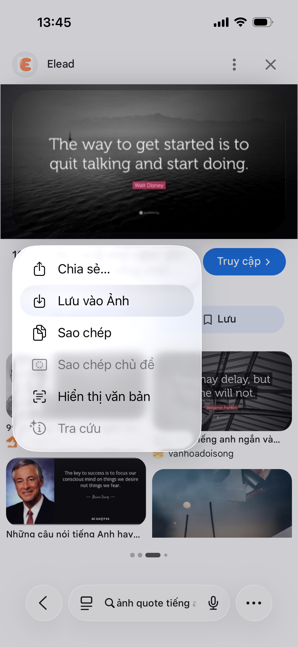 dịch bằng camera trên iphone