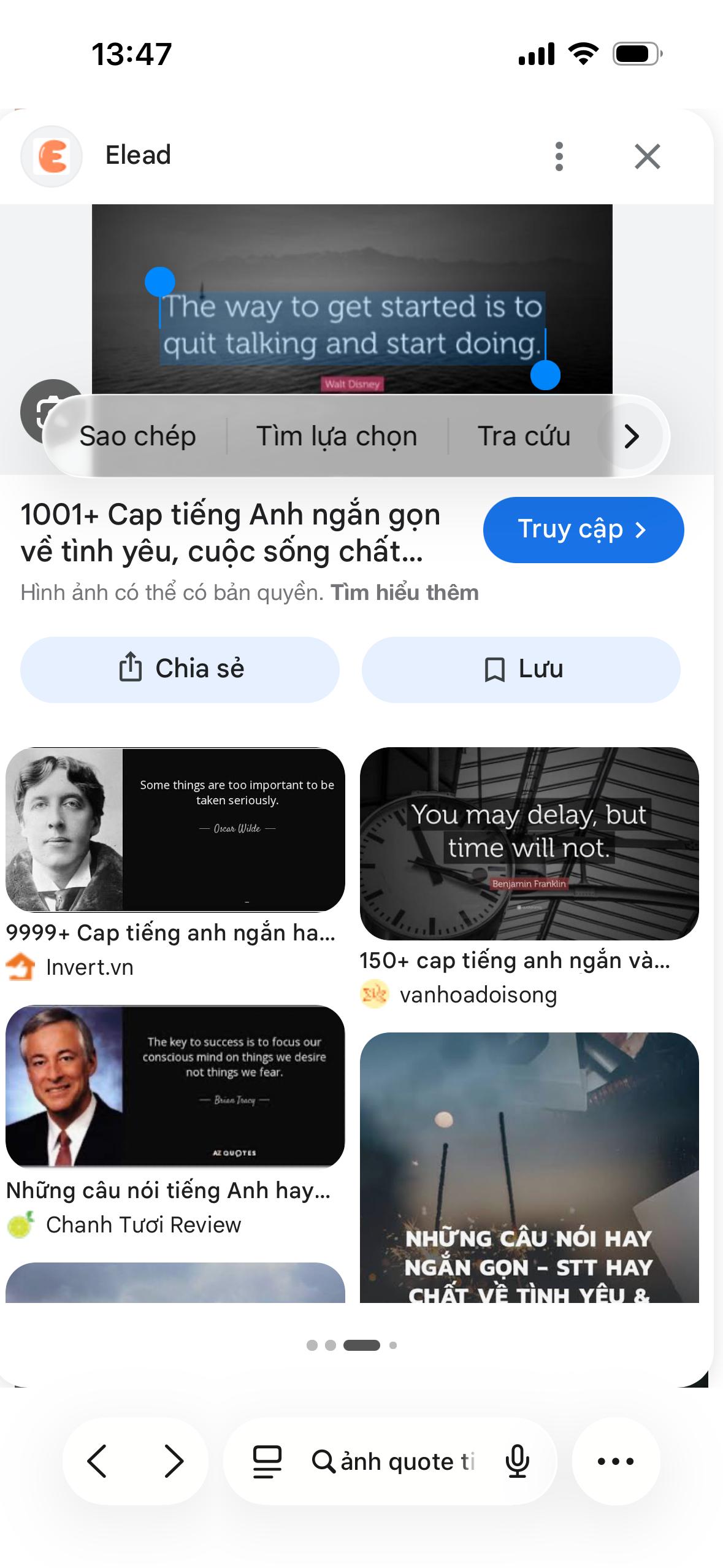 dịch bằng camera trên iphone