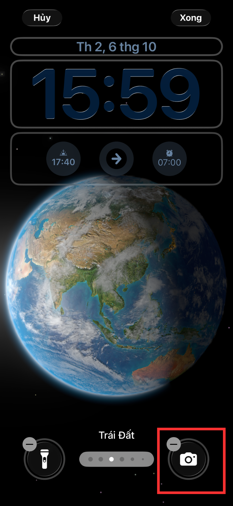 khoá camera trên iPhone