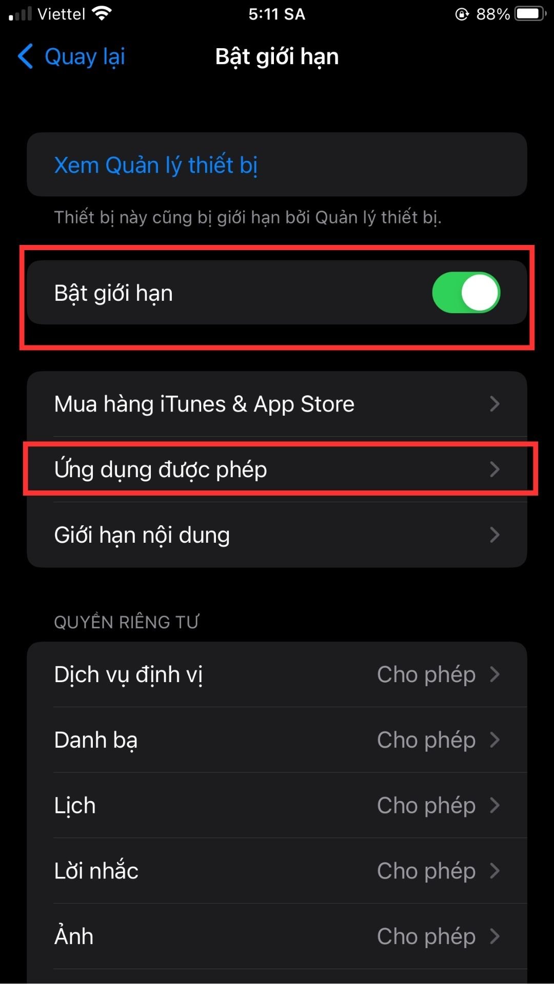 cách khoá camera iPhone