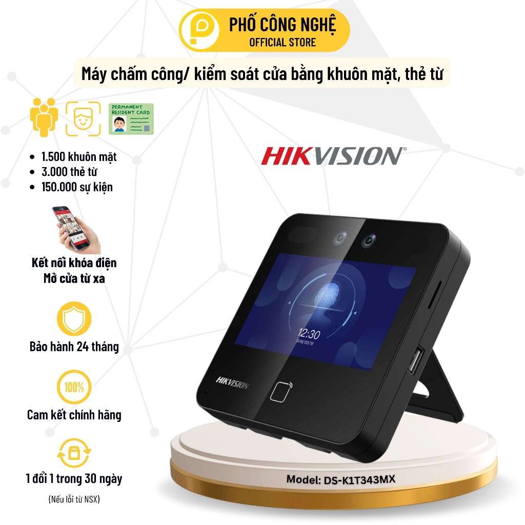 camera chấm công HKVision