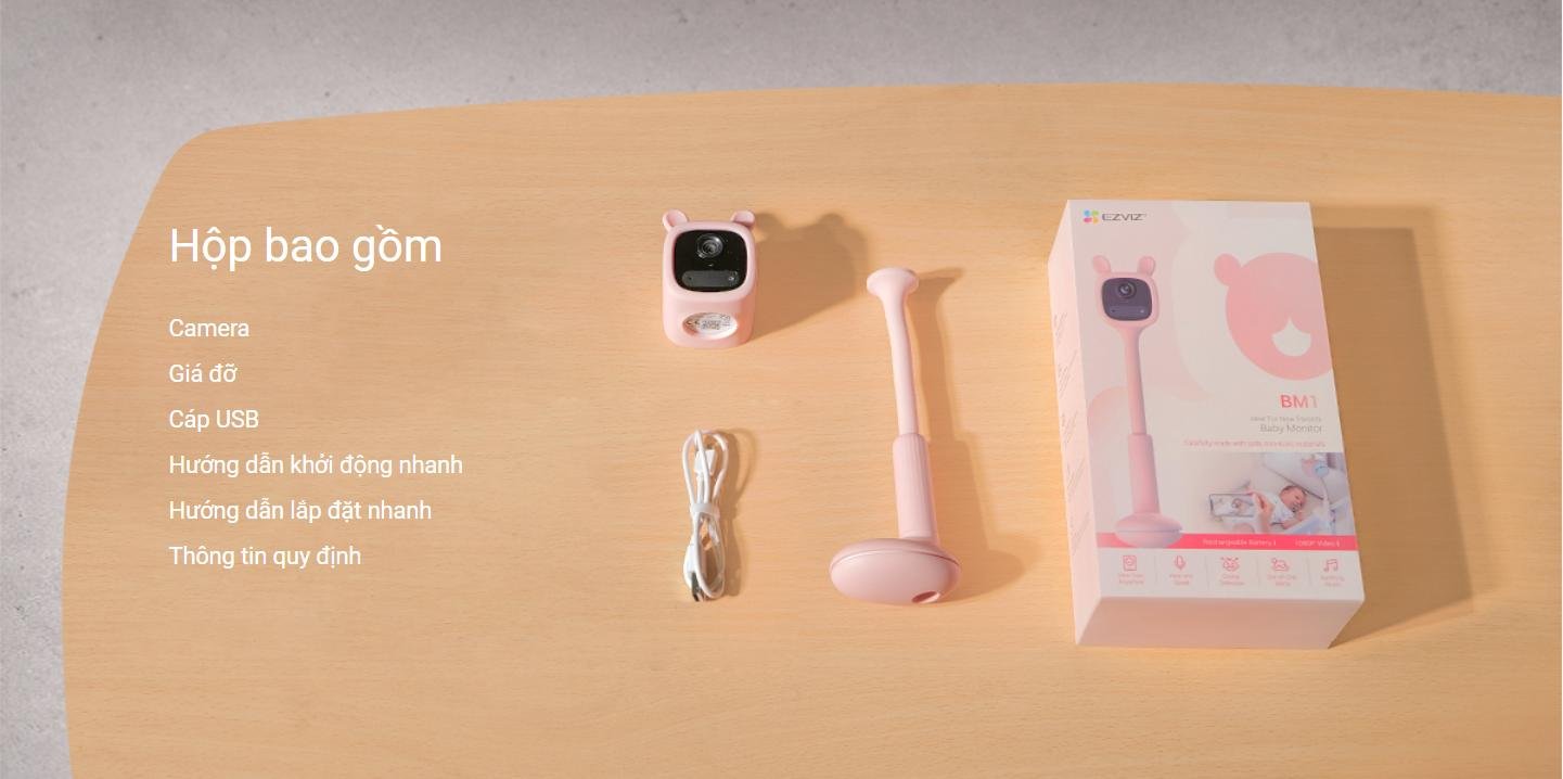 camera giám sát trẻ sơ sinh EZVIZ CS-BM1