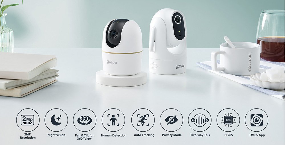 camera giám sát gia đình 360 độ Dahua DH-H3AE​