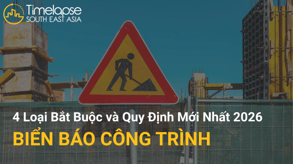 Biển Báo Công Trình: 4 Loại Bắt Buộc và Quy Định Mới Nhất 2026